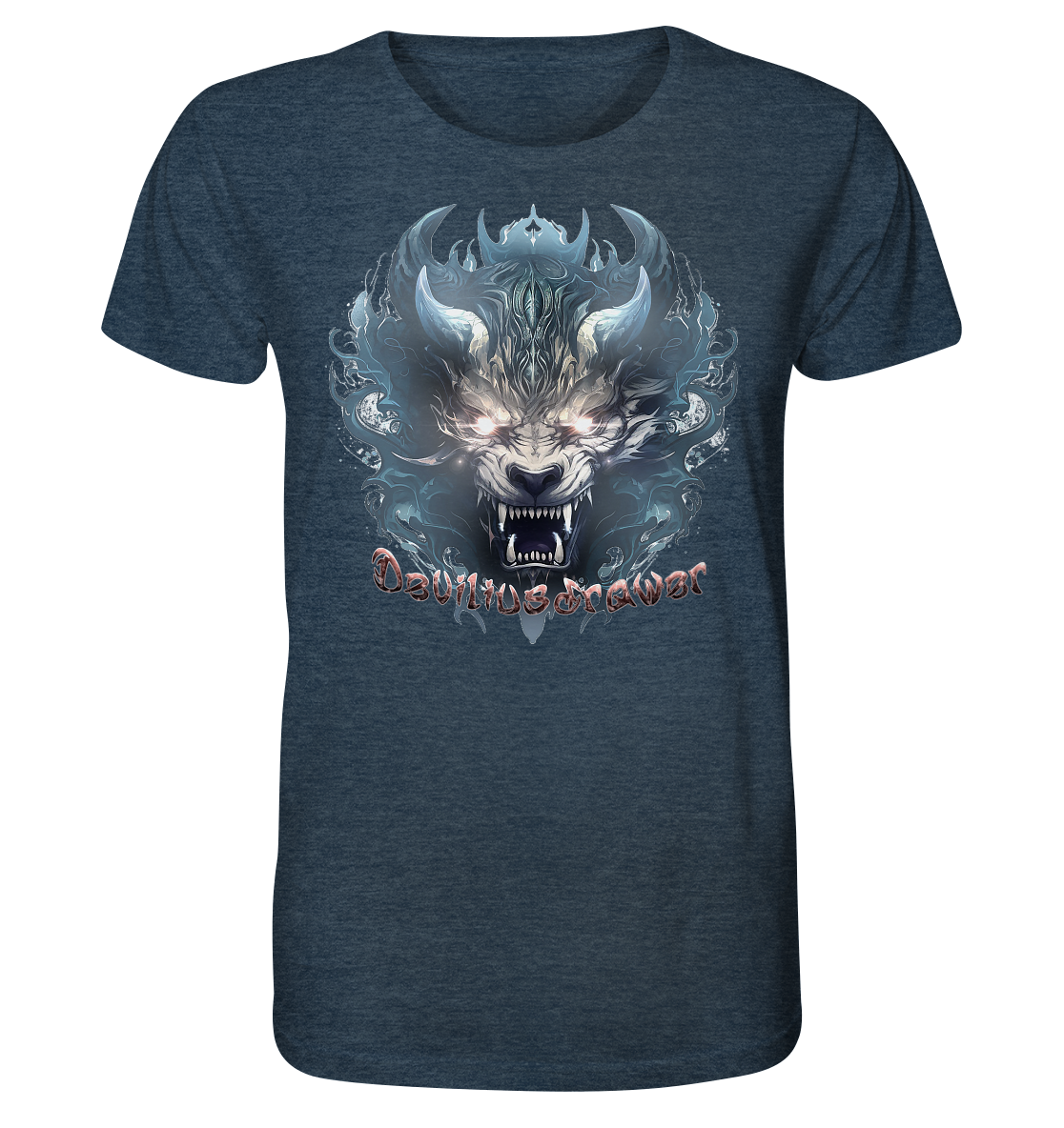Deviliusdrawer Water Horn Tiger - Organic Shirt