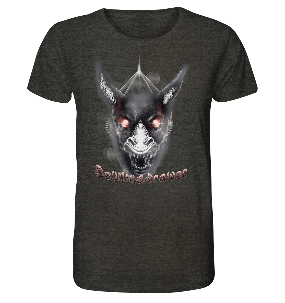 Deviliusdrawer Evil Donkey - Organic Shirt