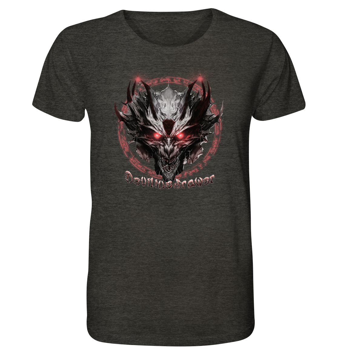 Deviliusdrawer Magic Glow Devil - Organic Shirt