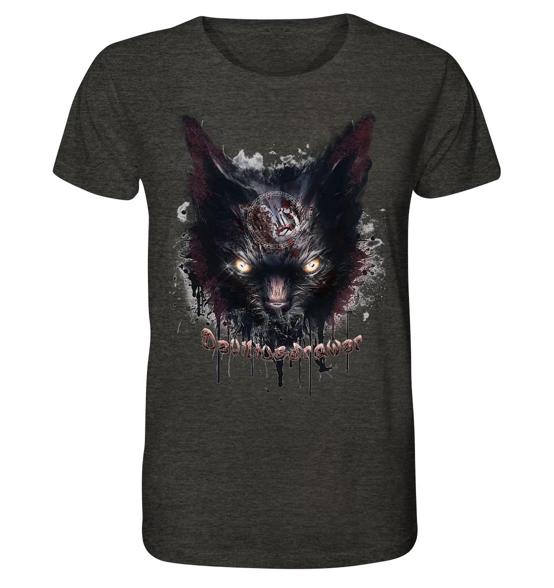 Deviliusdrawer Zombie Cat - Organic Shirt