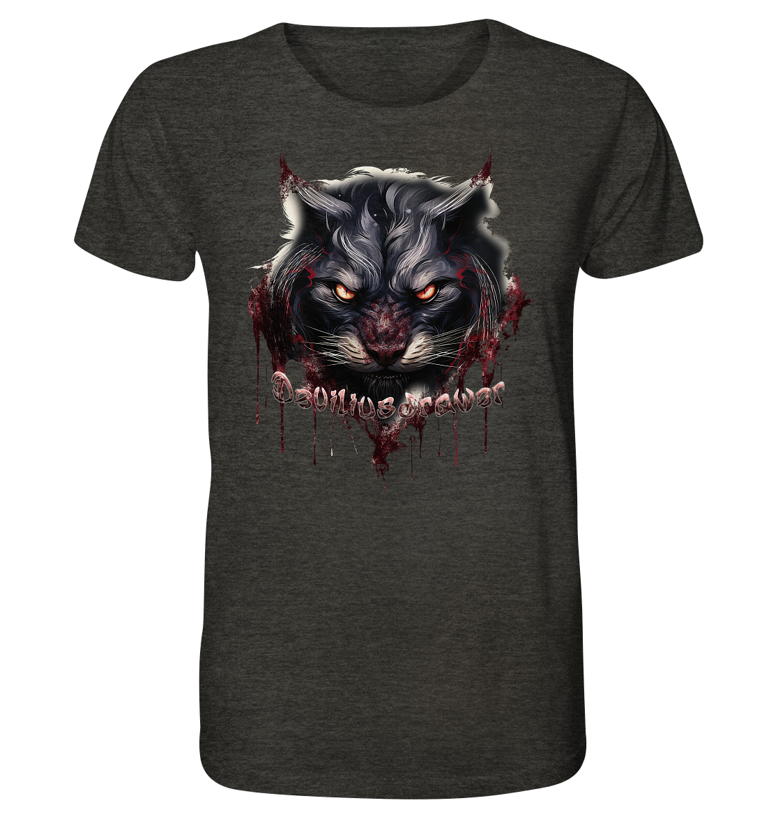 Deviliusdrawer Badass Cat - Organic Shirt