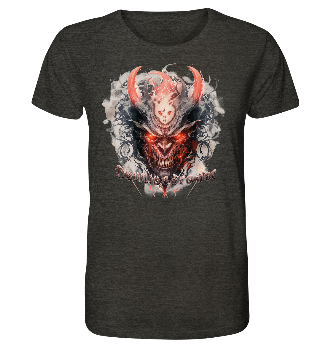 Deviliusdrawer Red Horn Devil - Organic Shirt