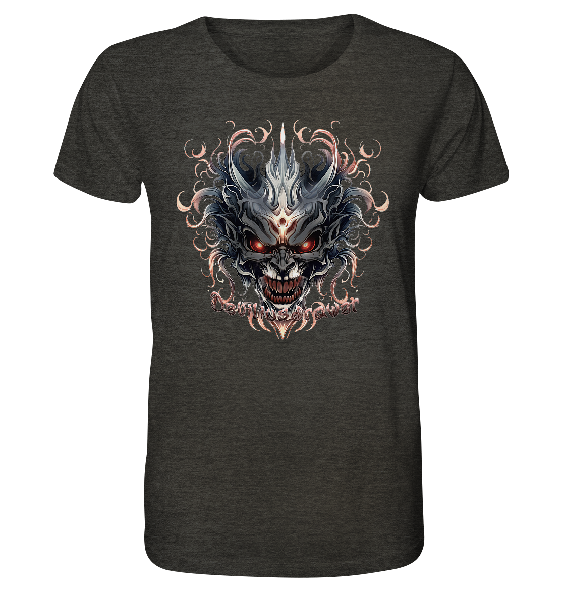 Deviliusdrawer Demon Mask - Organic Shirt