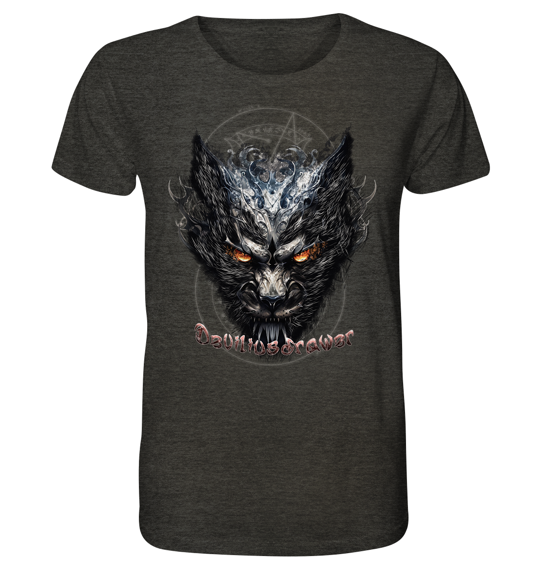 Deviliusdrawer Iron Cat - Organic Shirt