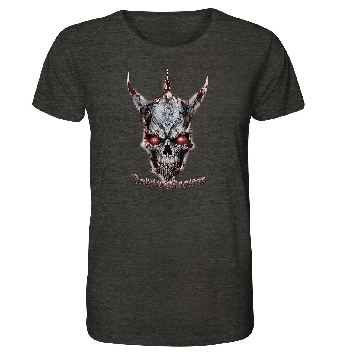 Deviliusdrawer Bloody Skeleton - Organic Shirt