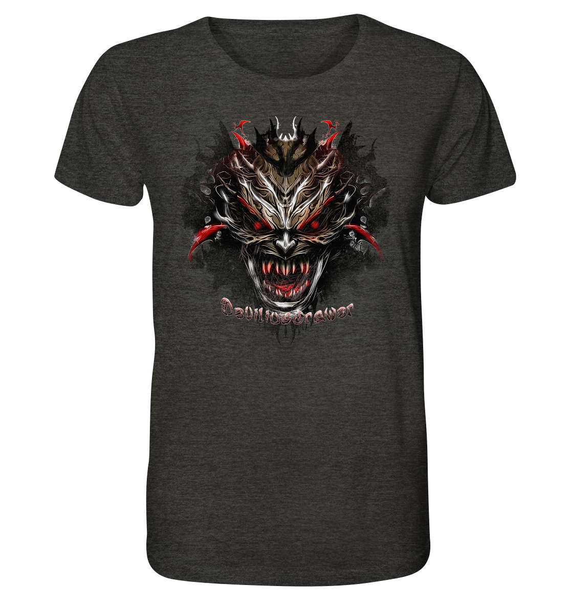Deviliusdrawer Dark Redeyed Devil - Organic Shirt