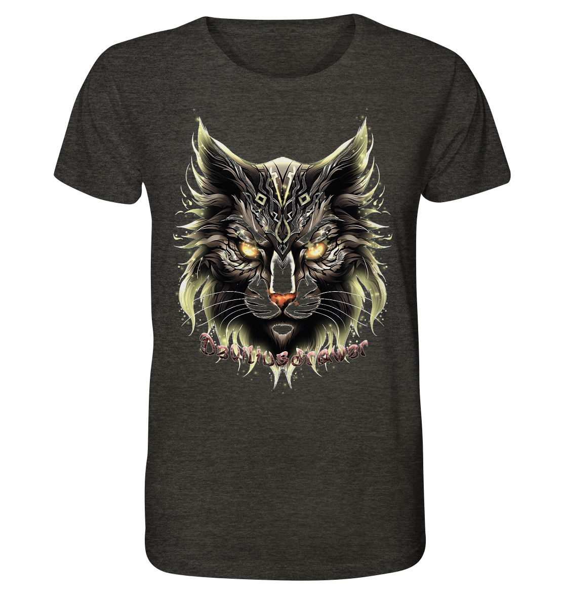 Deviliusdrawer Golden Cat - Organic Shirt