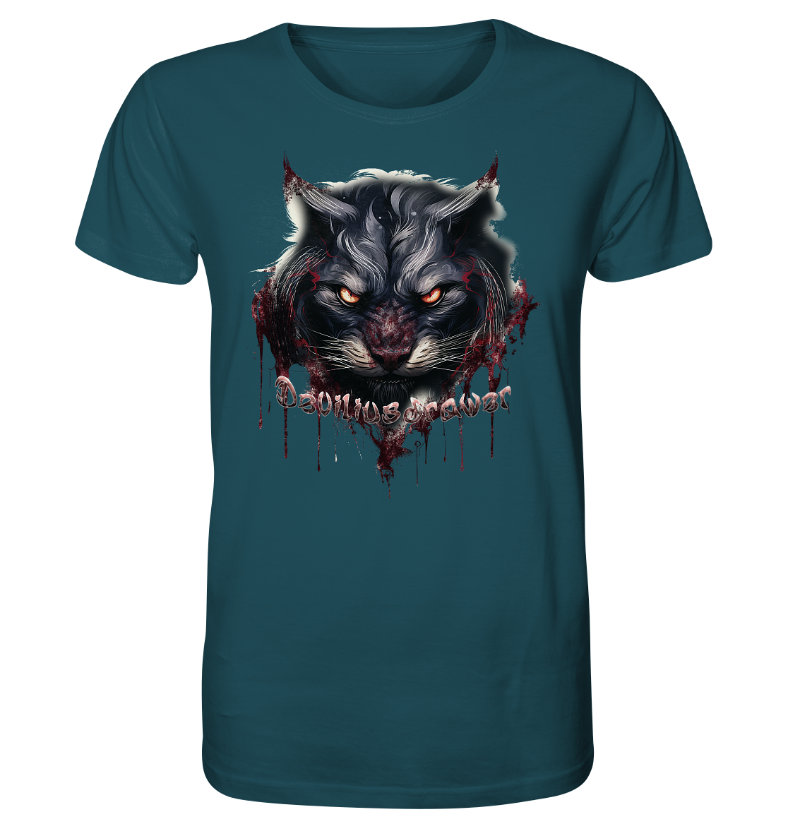 Deviliusdrawer Badass Cat - Organic Shirt