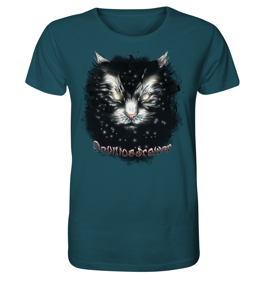 Deviliusdrawer Star Cat - Organic Shirt
