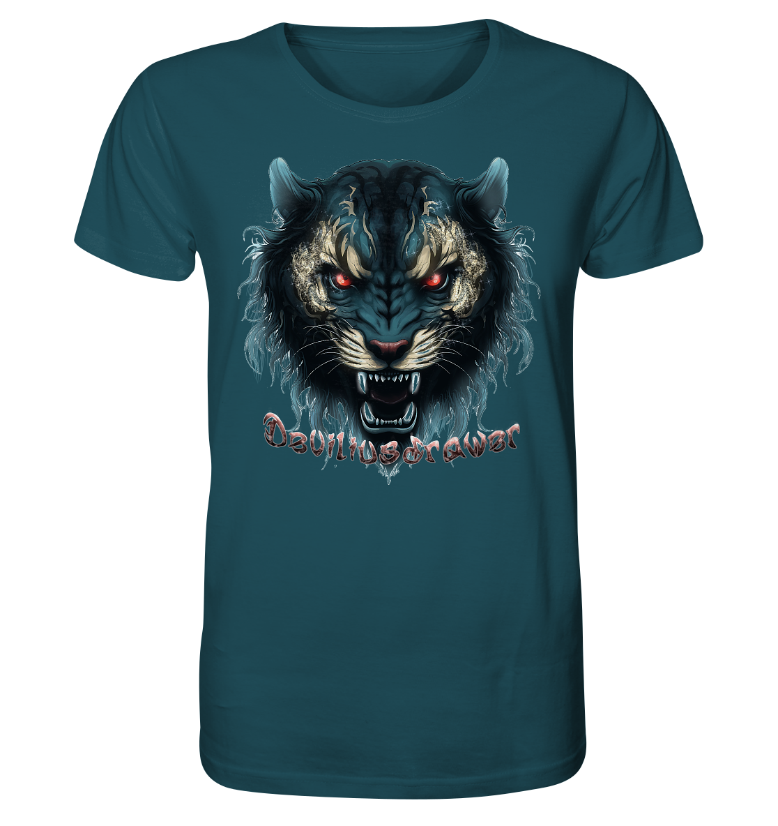 Deviliusdrawer Tigercat - Organic Shirt