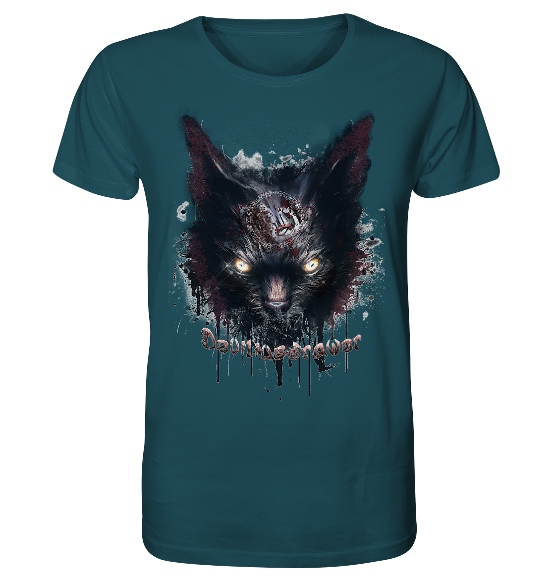 Deviliusdrawer Zombie Cat - Organic Shirt