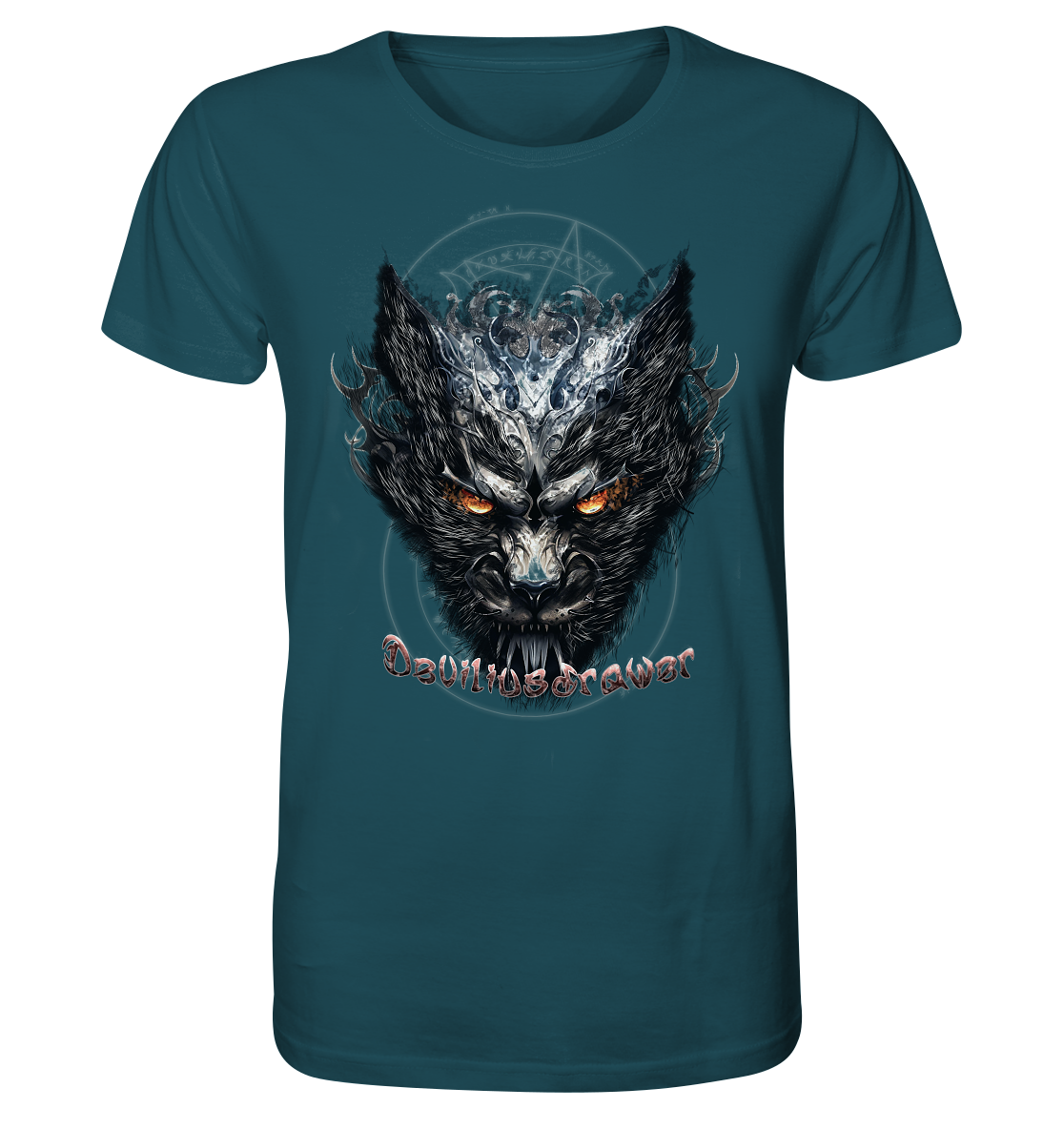 Deviliusdrawer Iron Cat - Organic Shirt