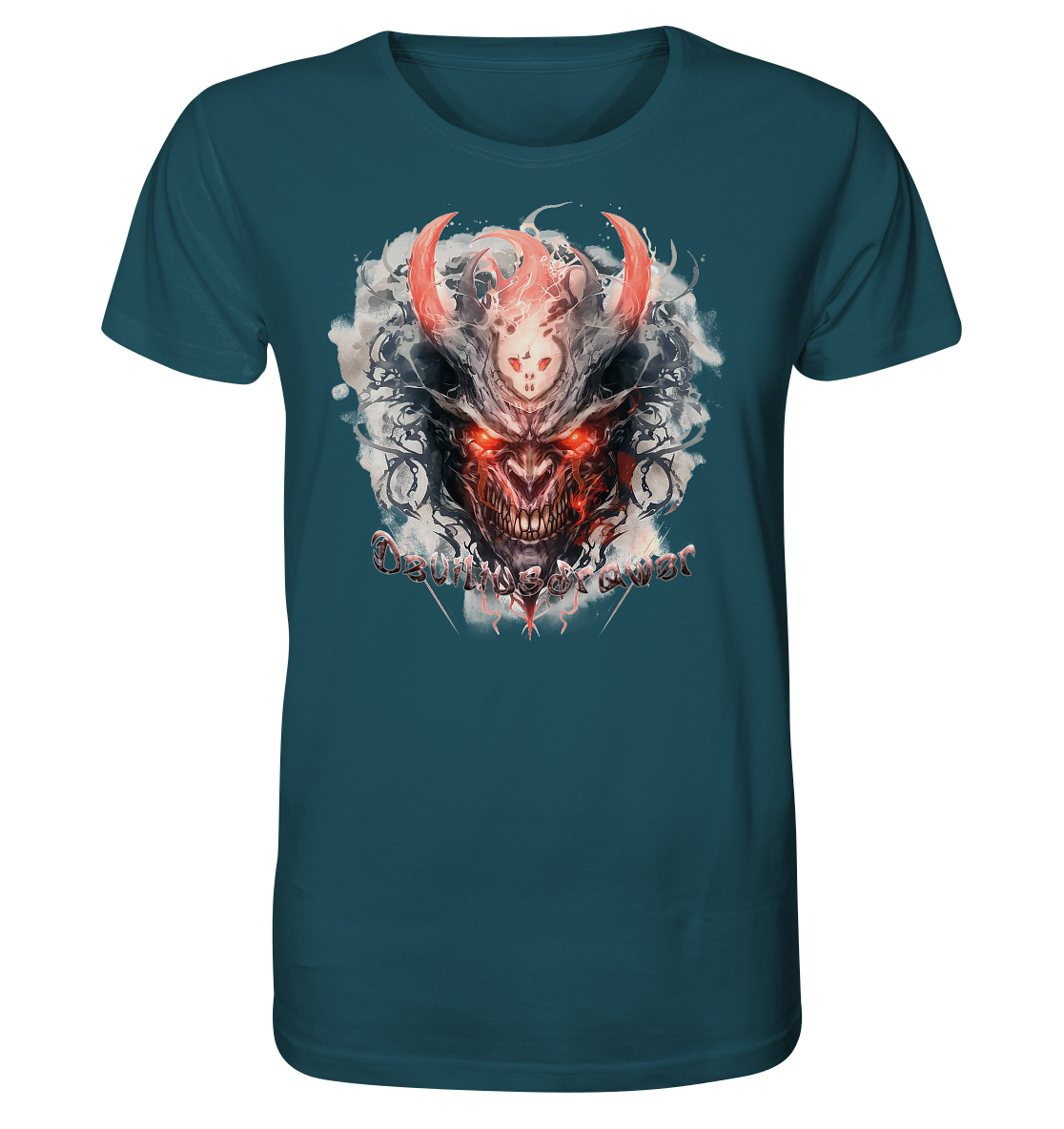 Deviliusdrawer Red Horn Devil - Organic Shirt