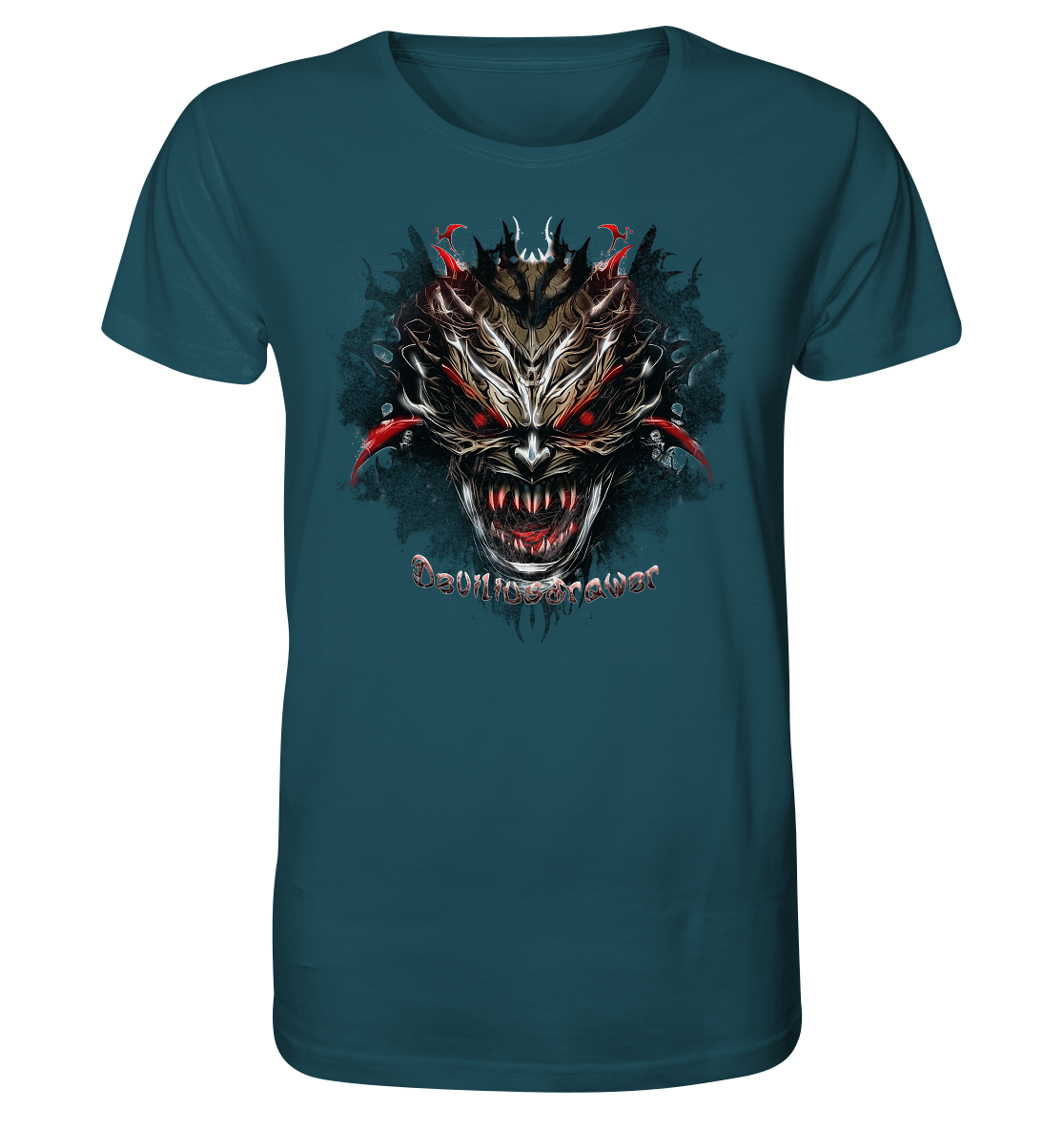 Deviliusdrawer Dark Redeyed Devil - Organic Shirt