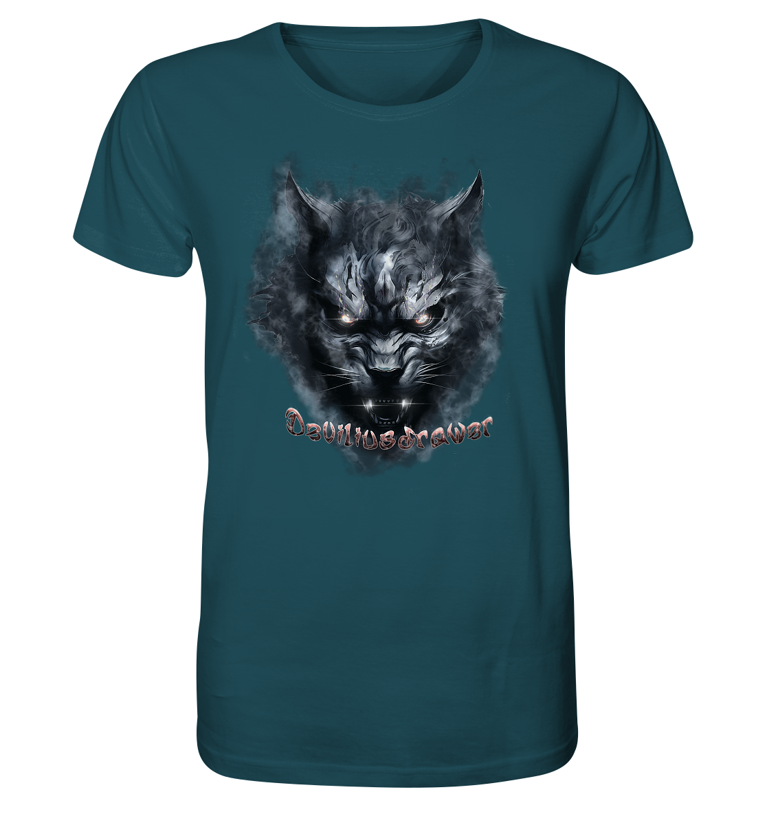 Deviliusdrawer Dark Beast Tiger  - Organic Shirt