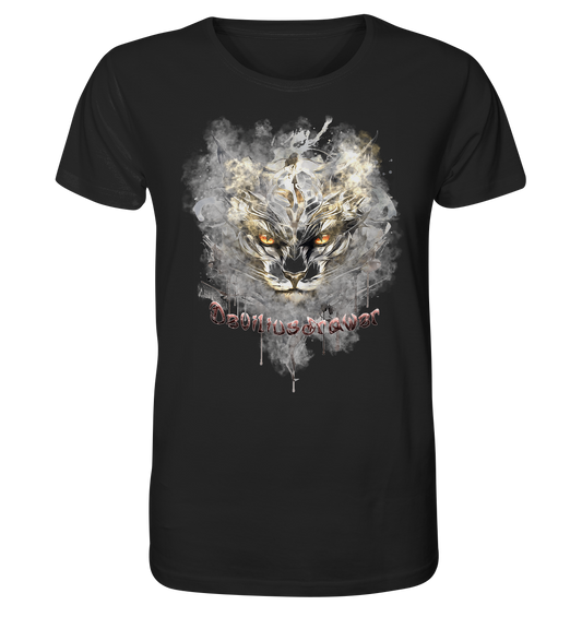 Deviliusdrawer White Catgod - Organic Shirt