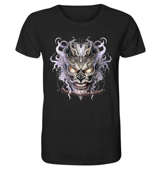 Deviliusdrawer Demon Mask Violet - Organic Shirt