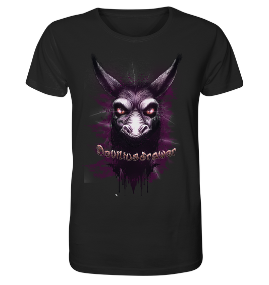 Deviliusdrawer Purple Donkey - Organic Shirt