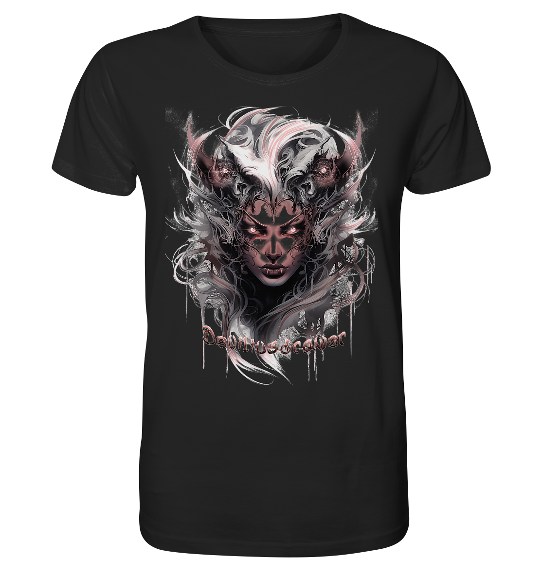 Deviliusdrawer Demonic Elf - Organic Shirt