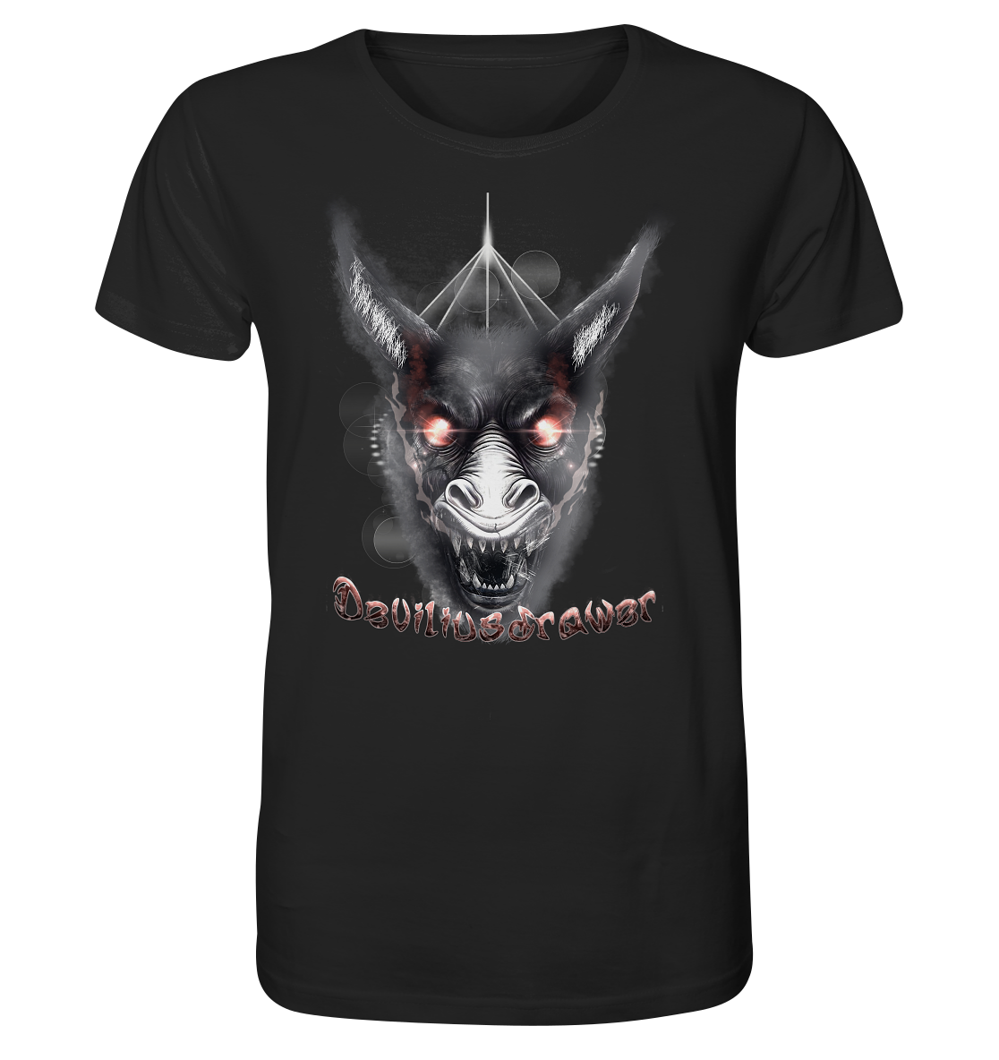 Deviliusdrawer Evil Donkey - Organic Shirt