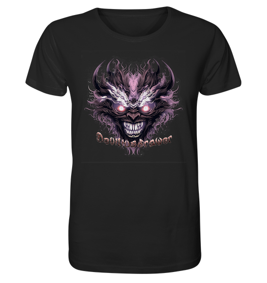 Deviliusdrawer Crazy Mask - Organic Shirt