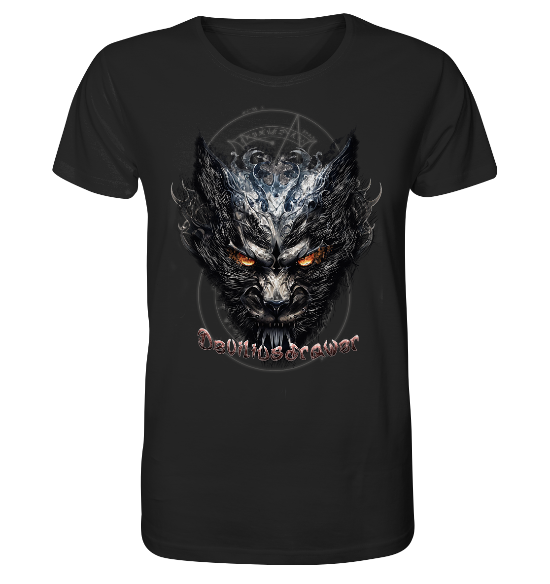 Deviliusdrawer Iron Cat - Organic Shirt