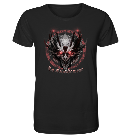 Deviliusdrawer Magic Glow Devil - Organic Shirt