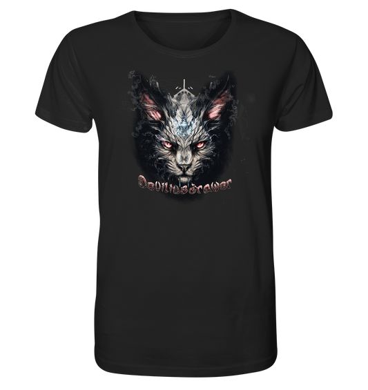 Deviliusdrawer Myshtical Redeyed Cat - Organic Shirt
