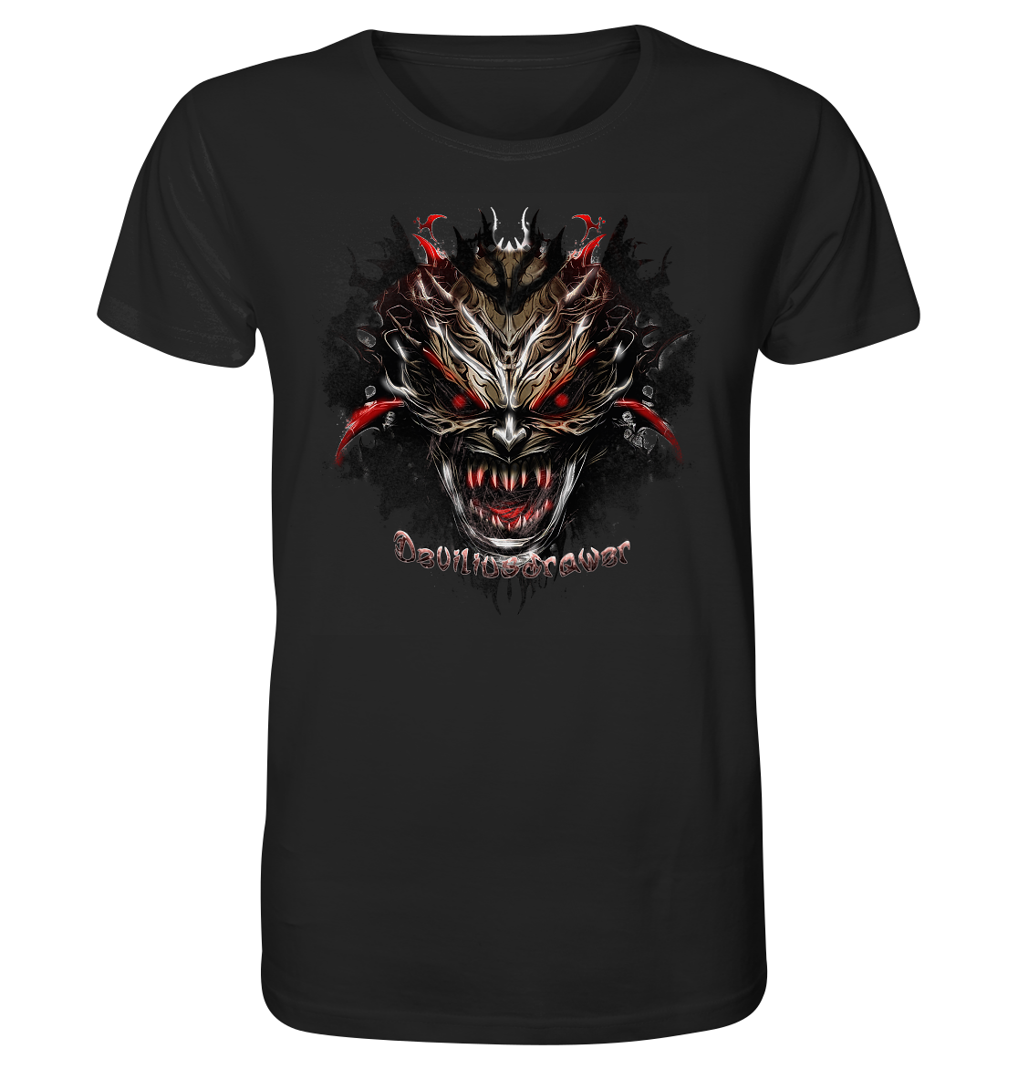 Deviliusdrawer Dark Redeyed Devil - Organic Shirt