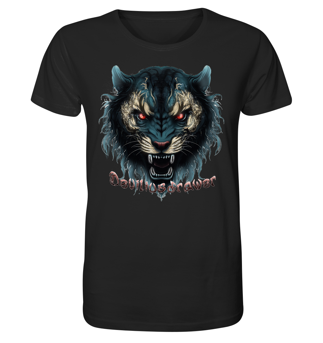 Deviliusdrawer Tigercat - Organic Shirt