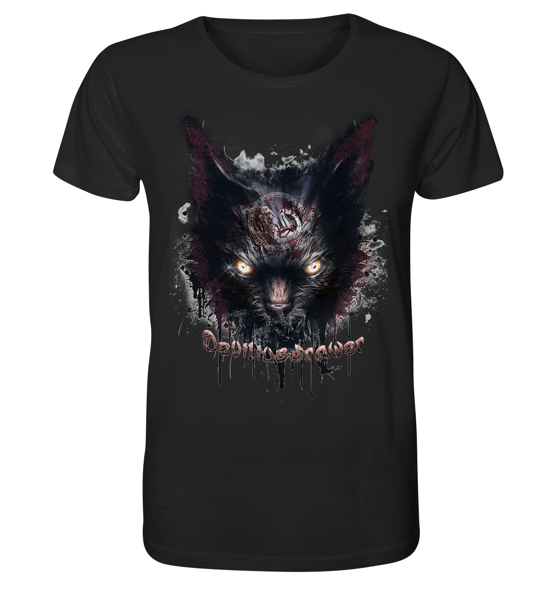 Deviliusdrawer Zombie Cat - Organic Shirt