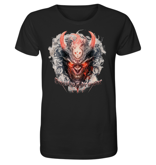 Deviliusdrawer Red Horn Devil - Organic Shirt