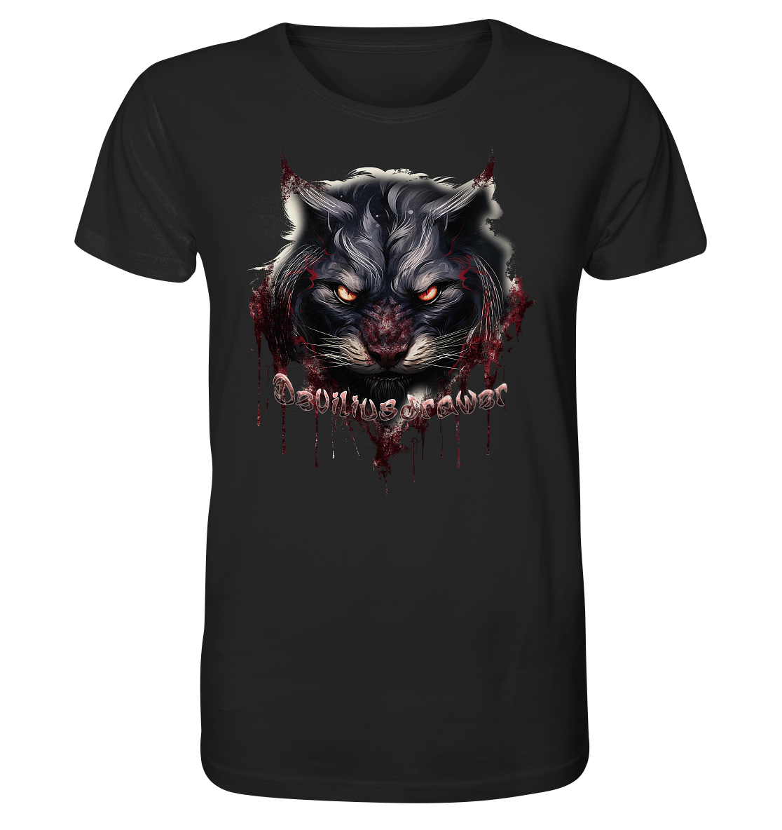 Deviliusdrawer Badass Cat - Organic Shirt