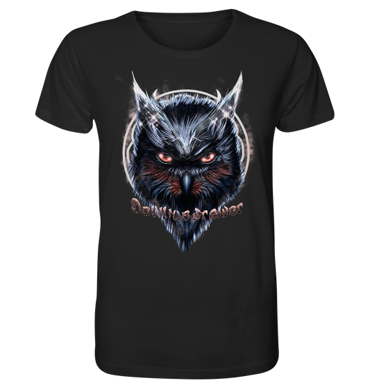Deviliusdrawer Fire Owl - Organic Shirt