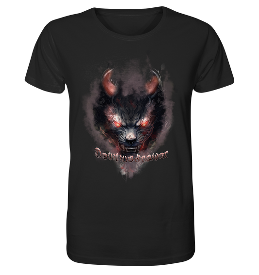 Deviliusdrawer Red Smoked Cat - Organic Shirt