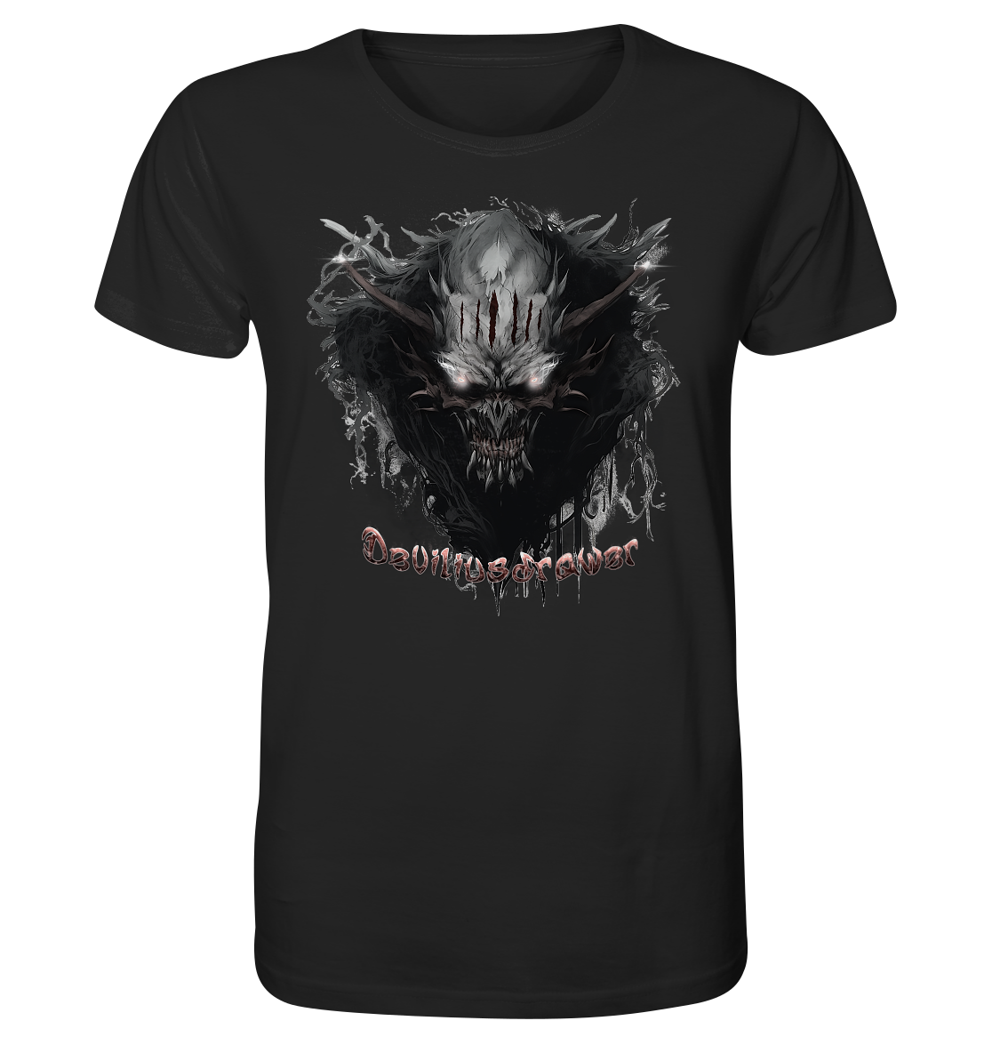 Deviliusdrawer Dark Smoke Demon - Organic Shirt