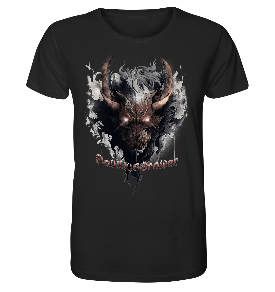 Deviliusdrawer Magic Redeyed Demon - Organic Shirt