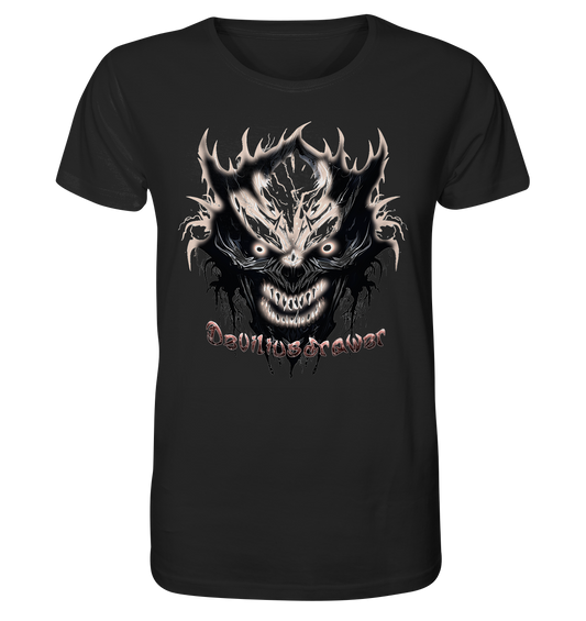 Deviliusdrawer Crazy Glow Devil - Organic Shirt