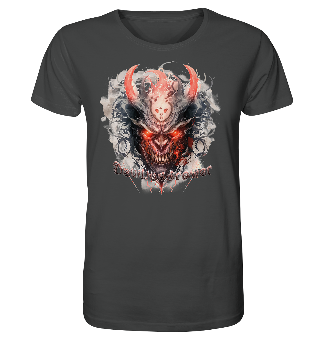Deviliusdrawer Red Horn Devil - Organic Shirt