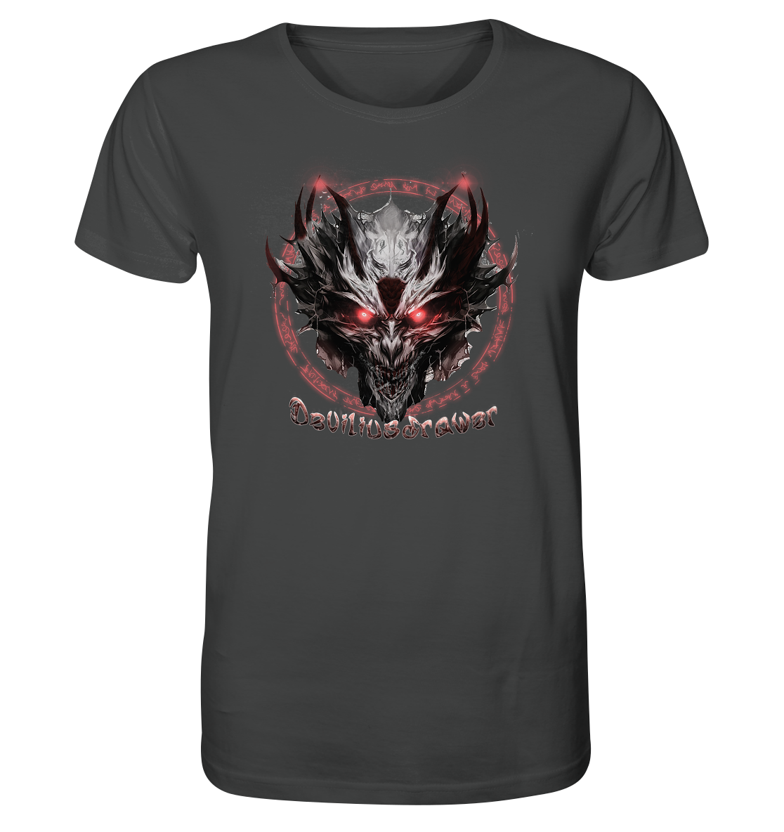 Deviliusdrawer Magic Glow Devil - Organic Shirt