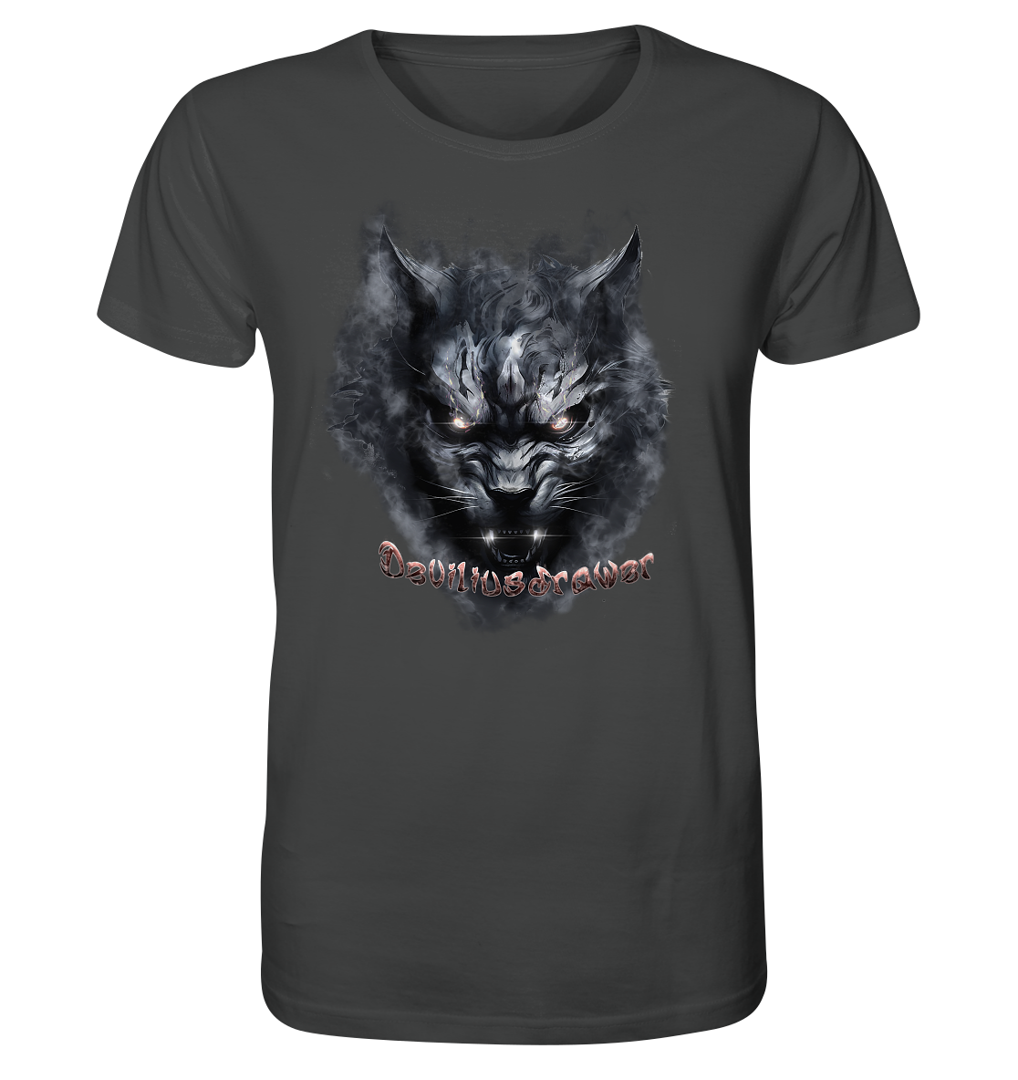 Deviliusdrawer Dark Beast Tiger  - Organic Shirt