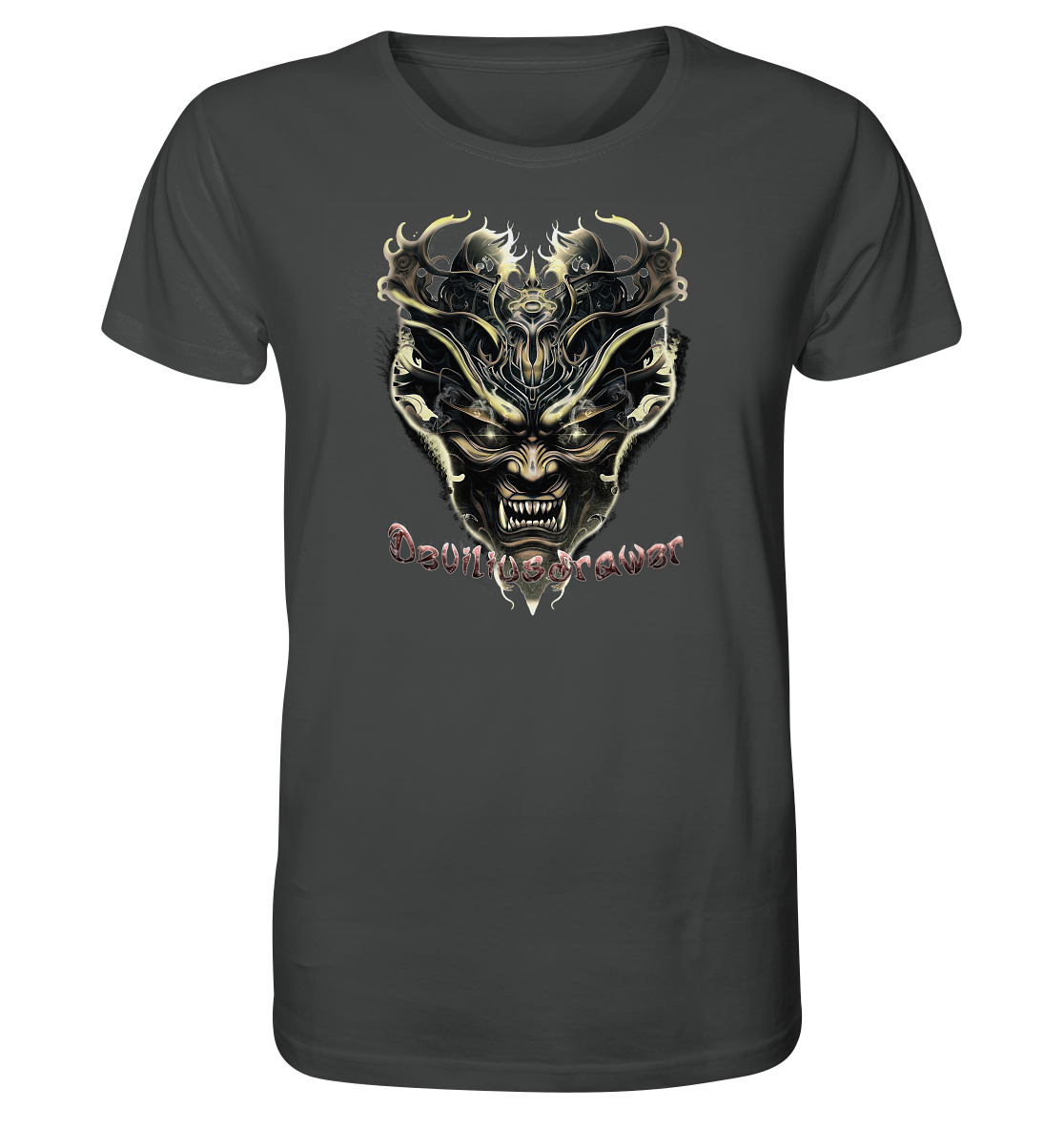 Deviliusdrawer Golden Demon Vampire - Organic Shirt