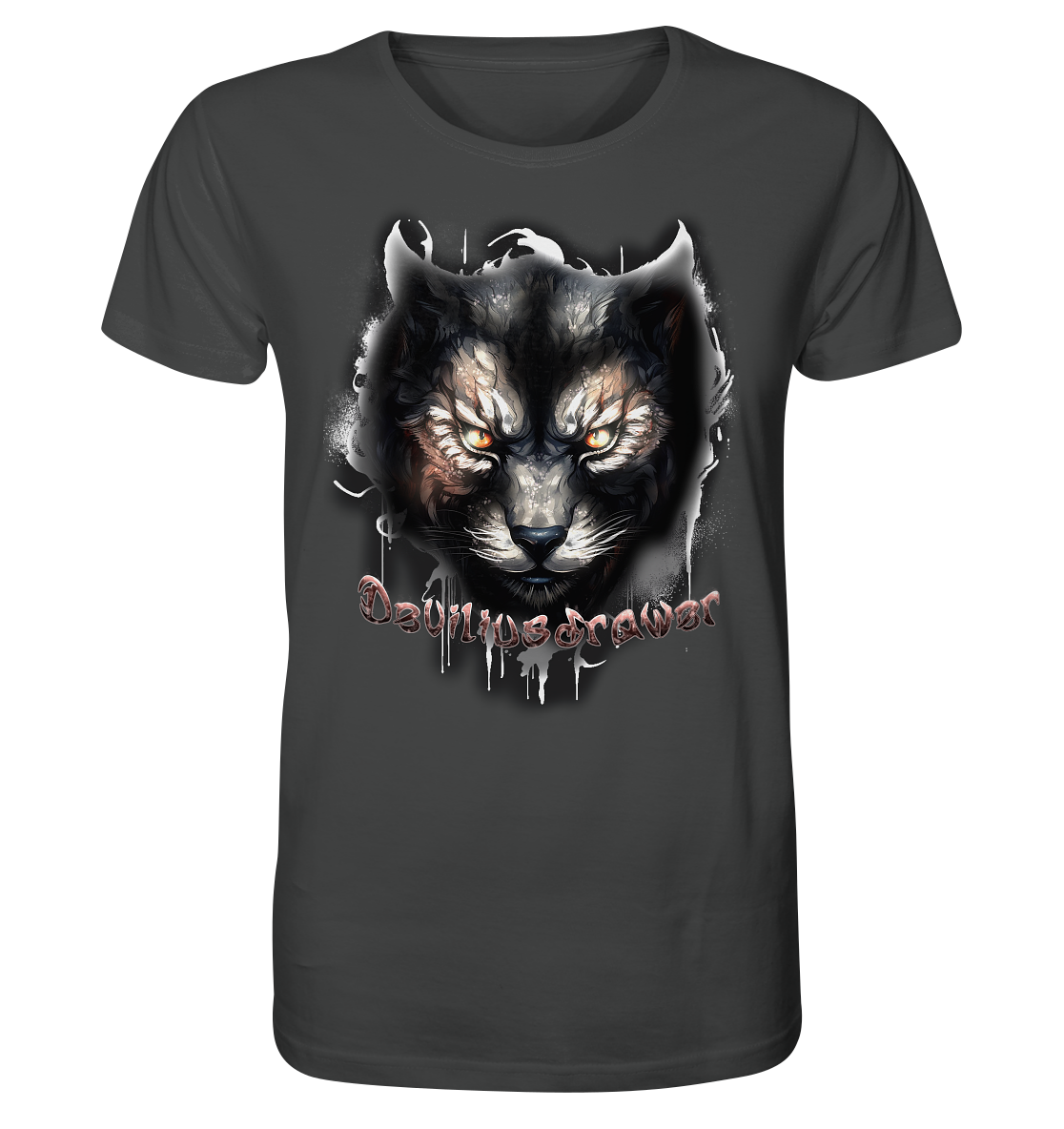 Deviliusdrawer Vampire Cat - Organic Shirt