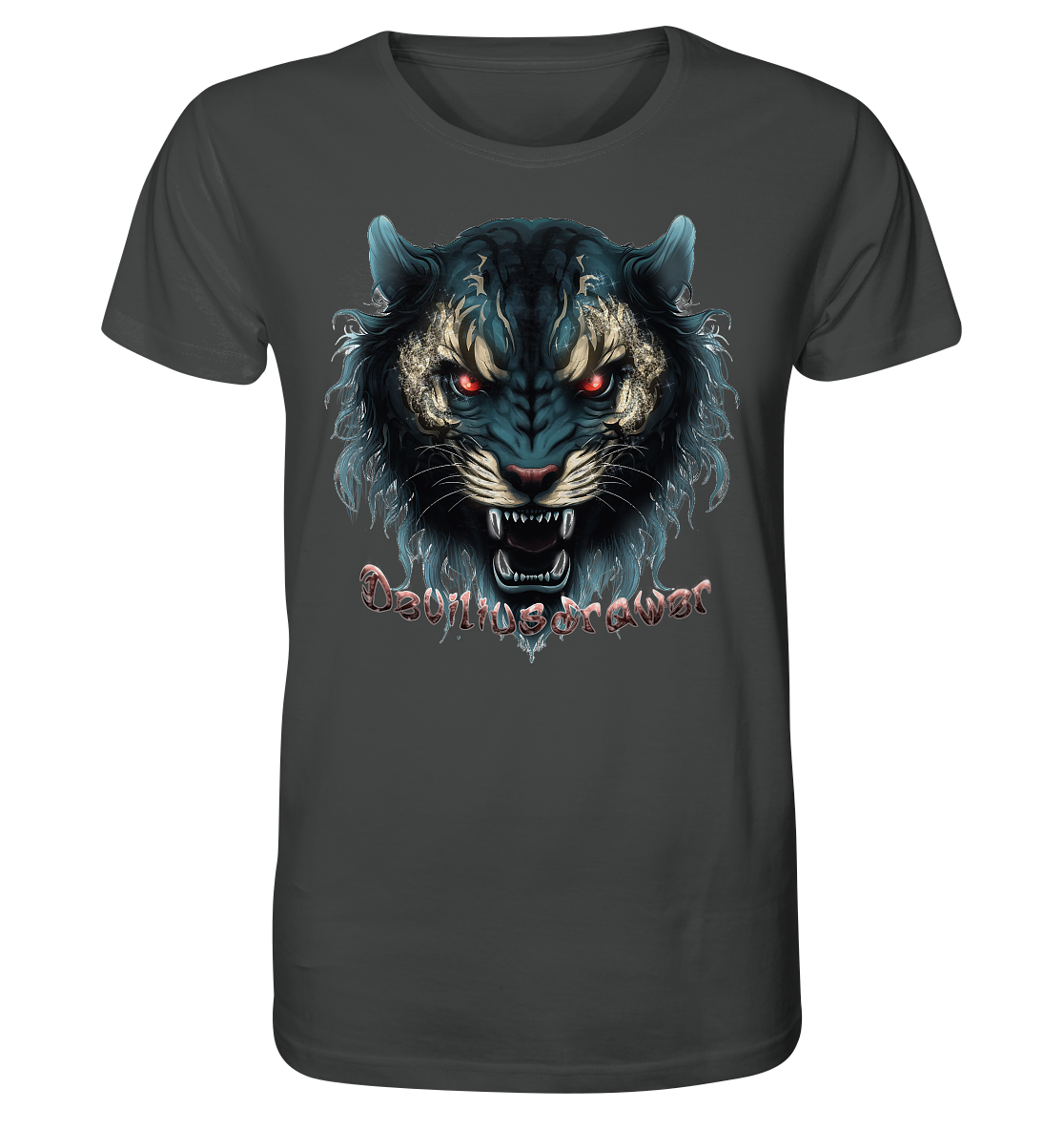 Deviliusdrawer Tigercat - Organic Shirt