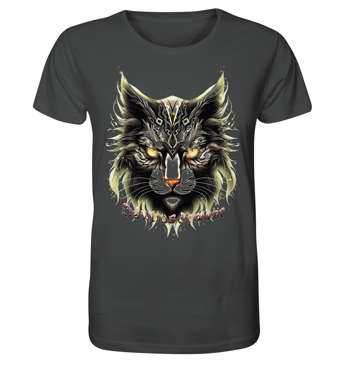 Deviliusdrawer Golden Cat - Organic Shirt