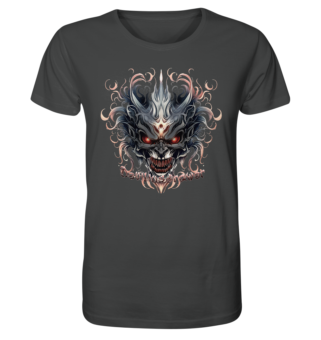 Deviliusdrawer Demon Mask - Organic Shirt