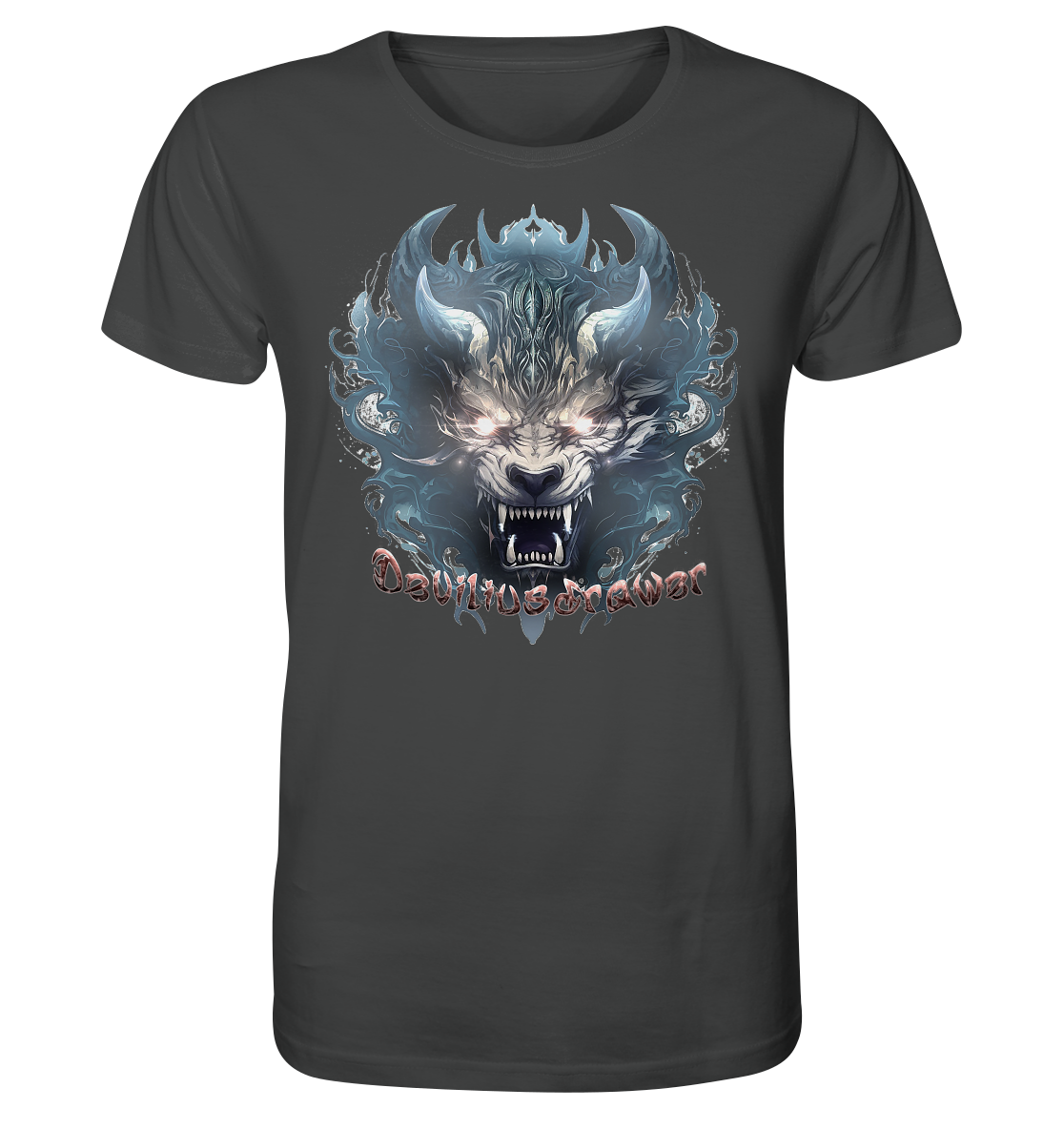 Deviliusdrawer Water Horn Tiger - Organic Shirt