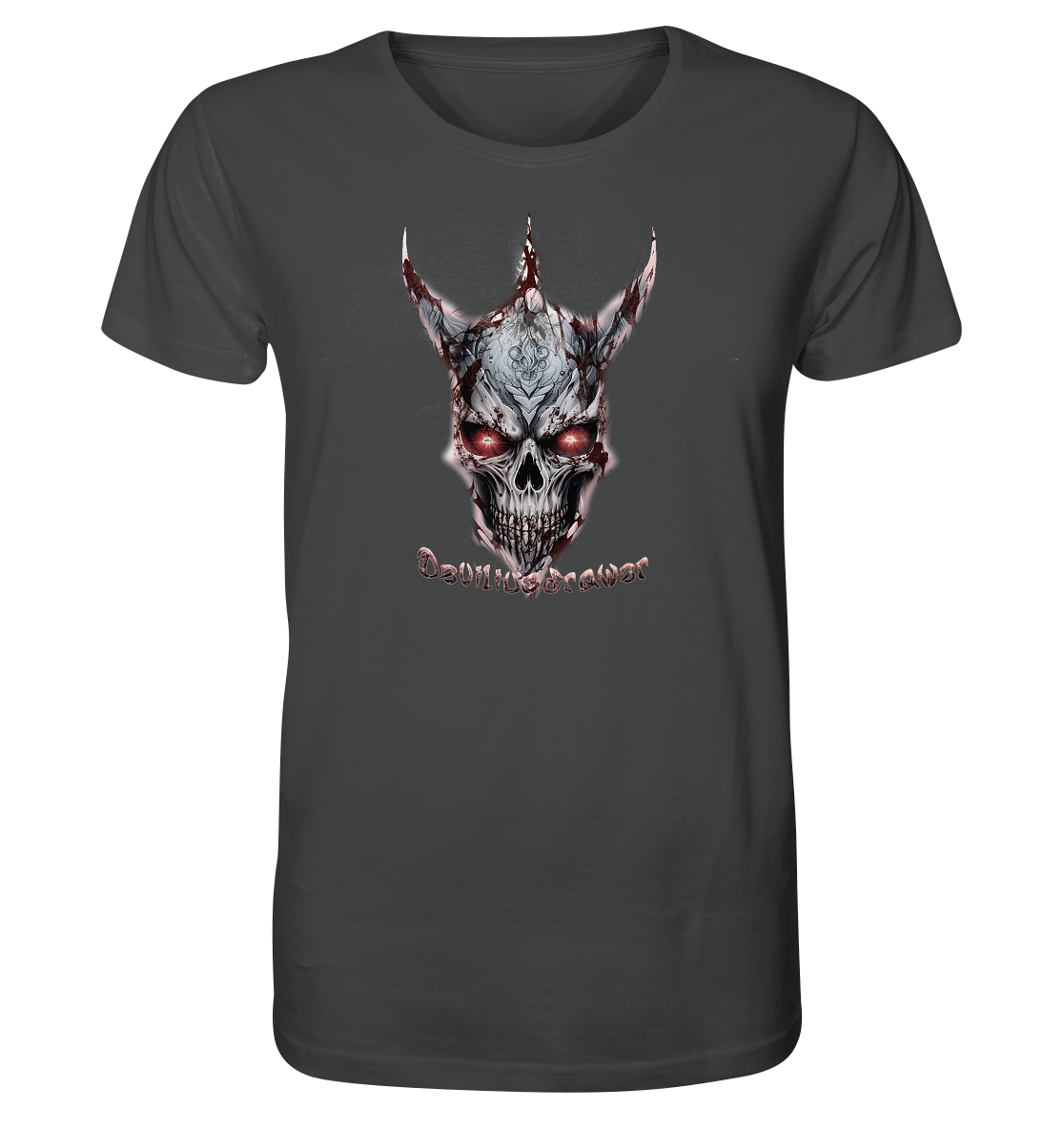 Deviliusdrawer Bloody Skeleton - Organic Shirt