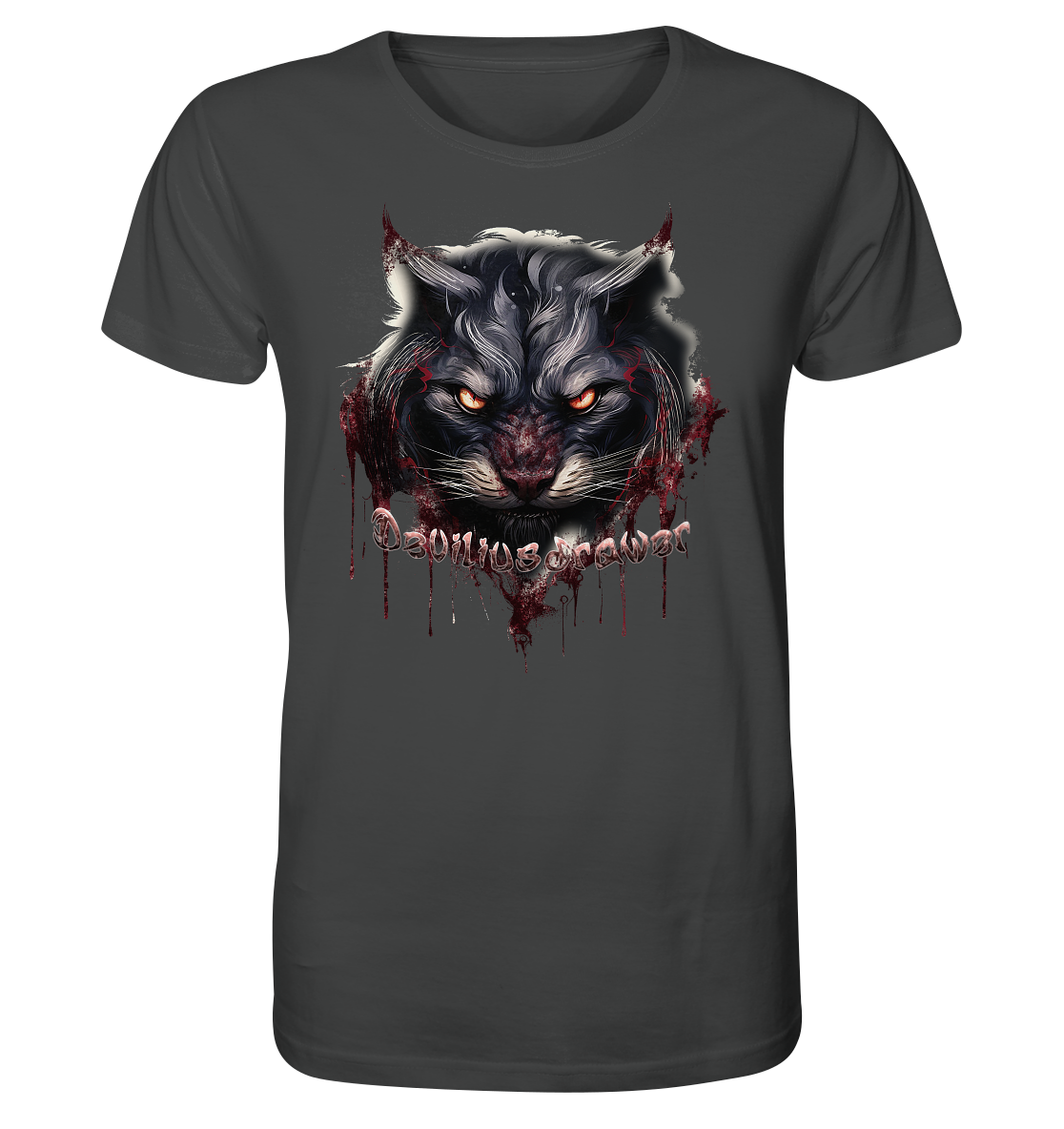 Deviliusdrawer Badass Cat - Organic Shirt