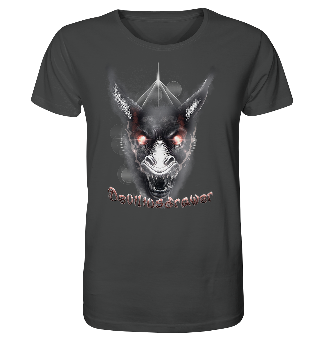 Deviliusdrawer Evil Donkey - Organic Shirt
